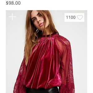 Free People Dream Team top NWT